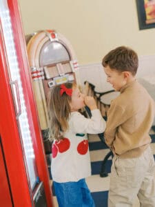 kids drinking soda